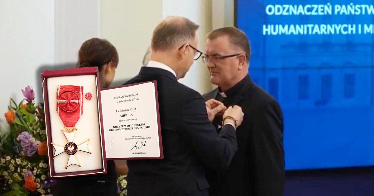 Ksiądz z Wadowic Górnych odznaczony przez Prezydenta RP - HEJ.MIELEC.PL