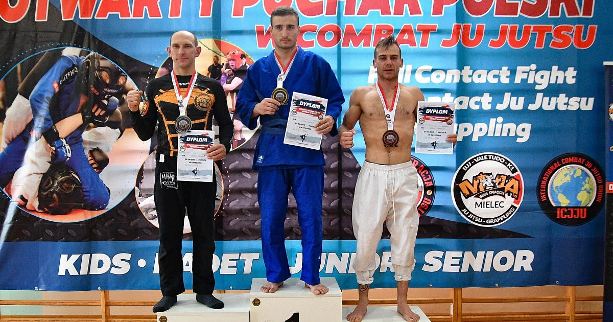 IRON Dragon MMA na podium Pucharu Polski Combat Ju Jutsu - HEJ.MIELEC.PL