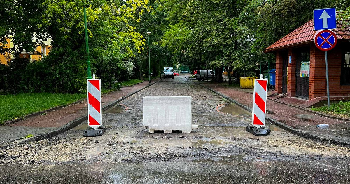 Ulica Tetmajera. Zniknie trylinka. Ruszają prace - HEJ.MIELEC.PL