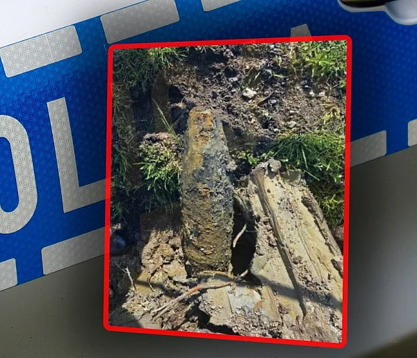 Znaleźli pocisk artyleryjski. Służby na miejscu-97140