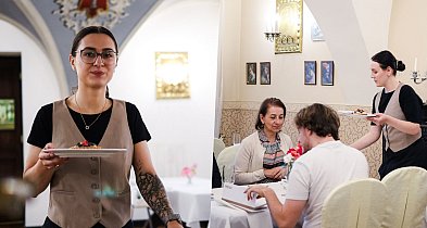 Zamkowa restauracja otwarta! Goście dopisali-97271