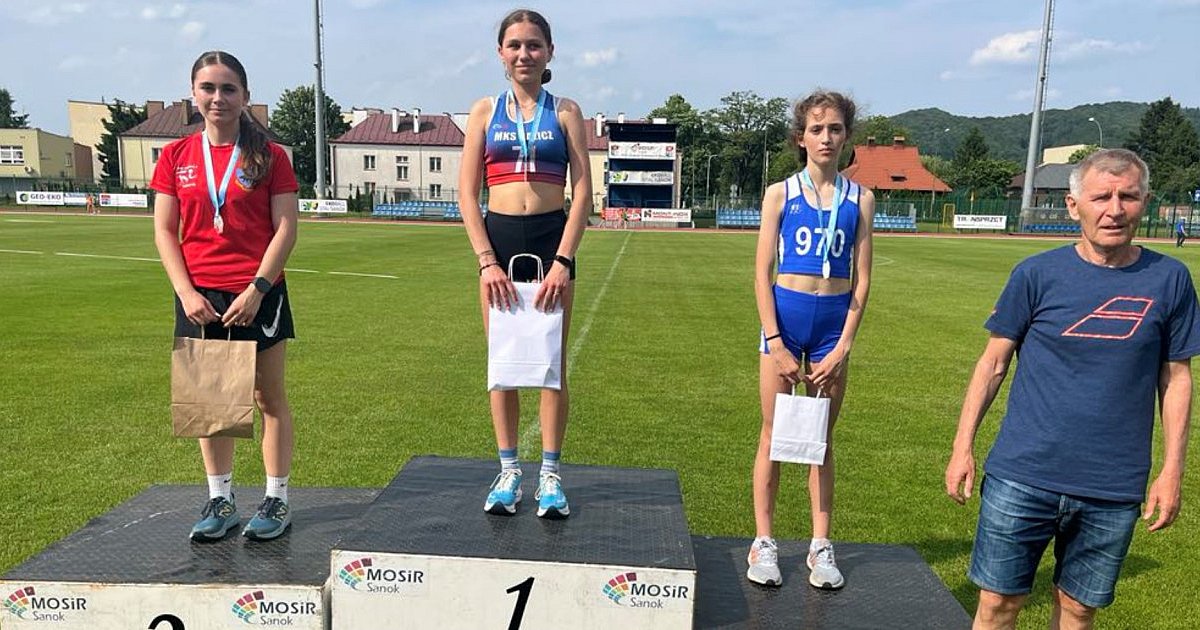 Medalowy sukces lekkoatletów z Mielca na Mistrzostwach Sanoka - HEJ.MIELEC.PL