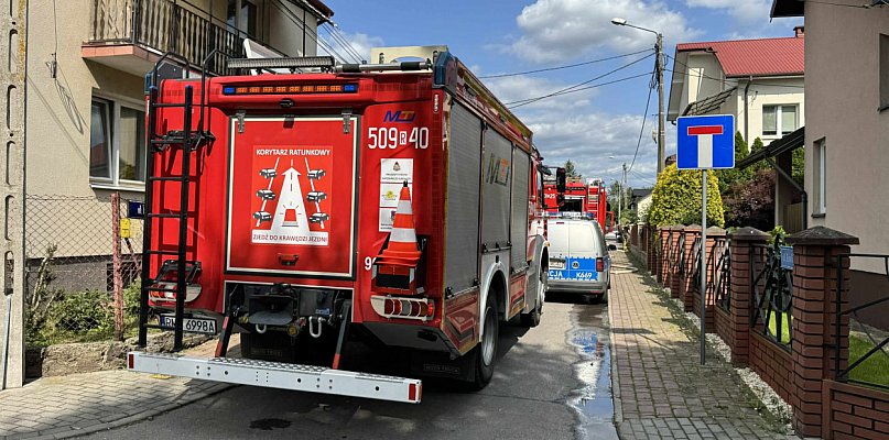 Pożar garażu na Starym Mieście - 97393