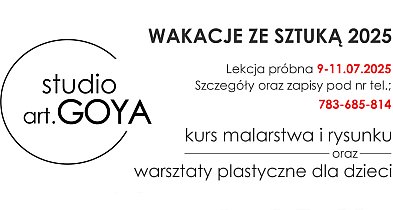 Wakacyjny kurs malarstwa i rysunku / warsztaty plastyczne dla dzieci-97411