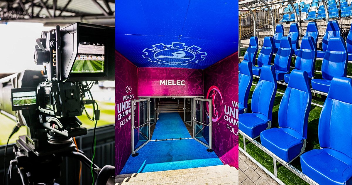 Rusza Women’s UEFA EURO U19 w Mielcu! Stadion ma nowe ławki rezerwowych [WIDEO, FOTO]