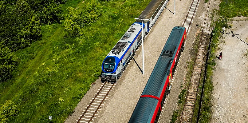 Ciekawostka dla miłośników kolei: gdzie mijają się pociągi IC Hetman i Kasztelan?  - 97535