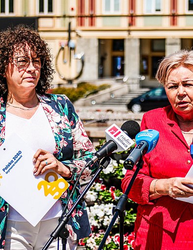 Posłanki w sprawie Black Hawków: spotkanie w Sejmie, briefing w Mielcu-97576