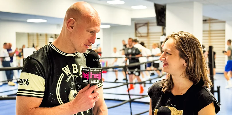 Diablo Włodarczyk i trening z młodzieżą w Irydzie Mielec. Wywiad - 97585