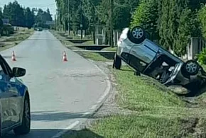 Wypadek w Czerminie. 4 promile!-97642