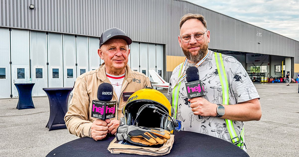 Pilot Iskry i ekspert lotniczy o AirShow Mielec 2025 [WIDEO] - HEJ.MIELEC.PL