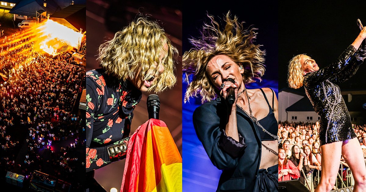 Co to był za koncert! Anna Wyszkoni z potężną mocą rozpoczęła muzycznie lato! [FOTO, WIDEO] - HEJ.MIELEC.PL