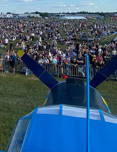 Znamy bilans AirShow Mielec 2025. Komu dziękuje prezydent?-98108
