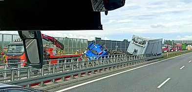 Poważny wypadek na autostradzie A4! Droga w stronę Mielca zablokowana-98226
