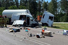Wypadek na obwodnicy. Droga nieprzejezdna! [FOTO]-98286