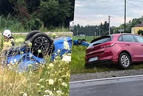 Dwa wypadki na drodze w kierunku Tarnowa-98336