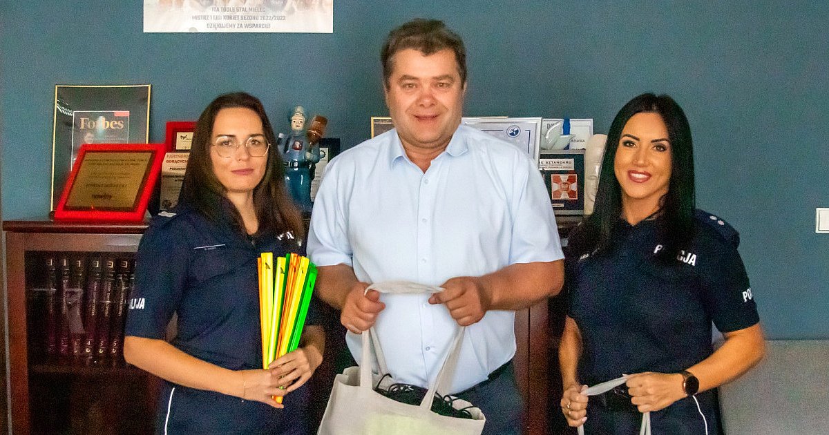 Gadżety przydatne w profilaktyce dla mieleckiej Policji - HEJ.MIELEC.PL