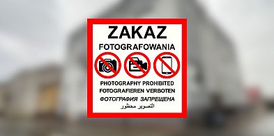 Zakaz fotografowania obiektu w Mielcu-98753