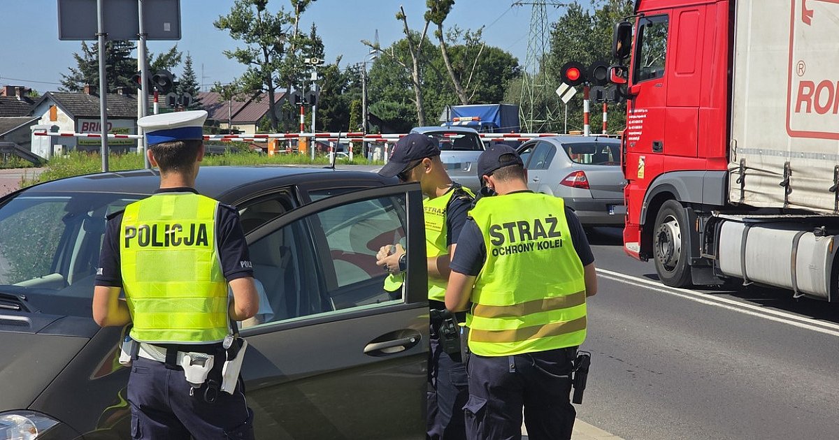 Służba Ochrony Kolei i Policja sprawdzają mieleckich kierowców - HEJ.MIELEC.PL