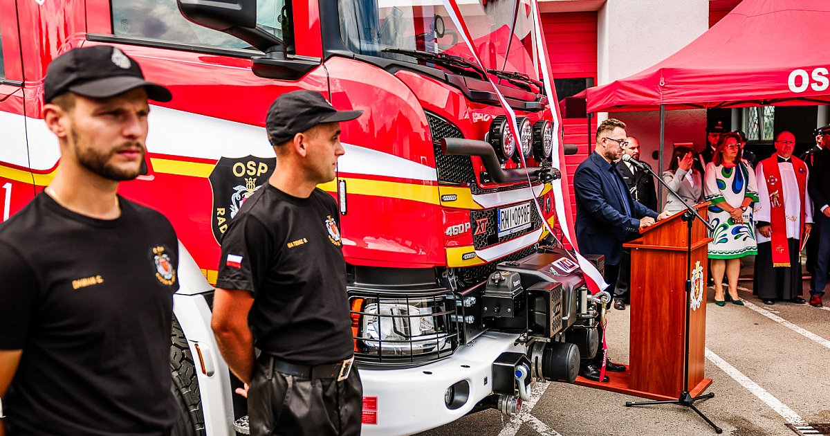 Najbardziej zapracowani strażacy OSP mają nowy wóz bojowy [FOTO] - HEJ.MIELEC.PL