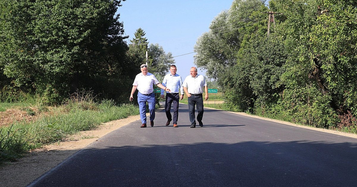 Odbiór kolejnej wyremontowanej powiatówki. Blisko pół miliona - HEJ.MIELEC.PL