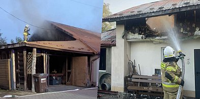 Pożar stolarni w Mielcu! Potężne straty!-99255