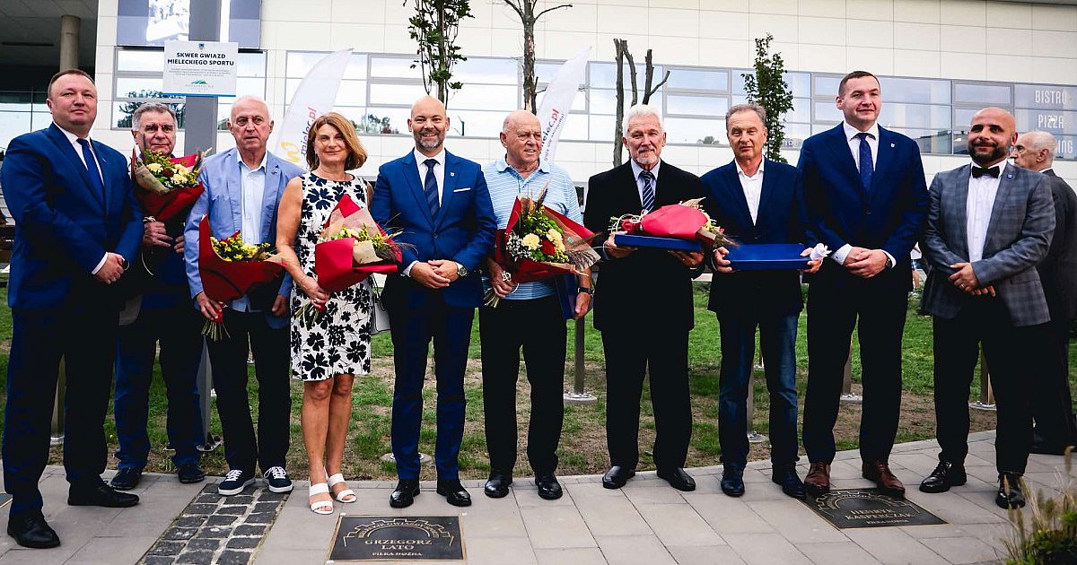 Otwarto Aleję Gwiazd mieleckiego sportu [FOTO] - HEJ.MIELEC.PL