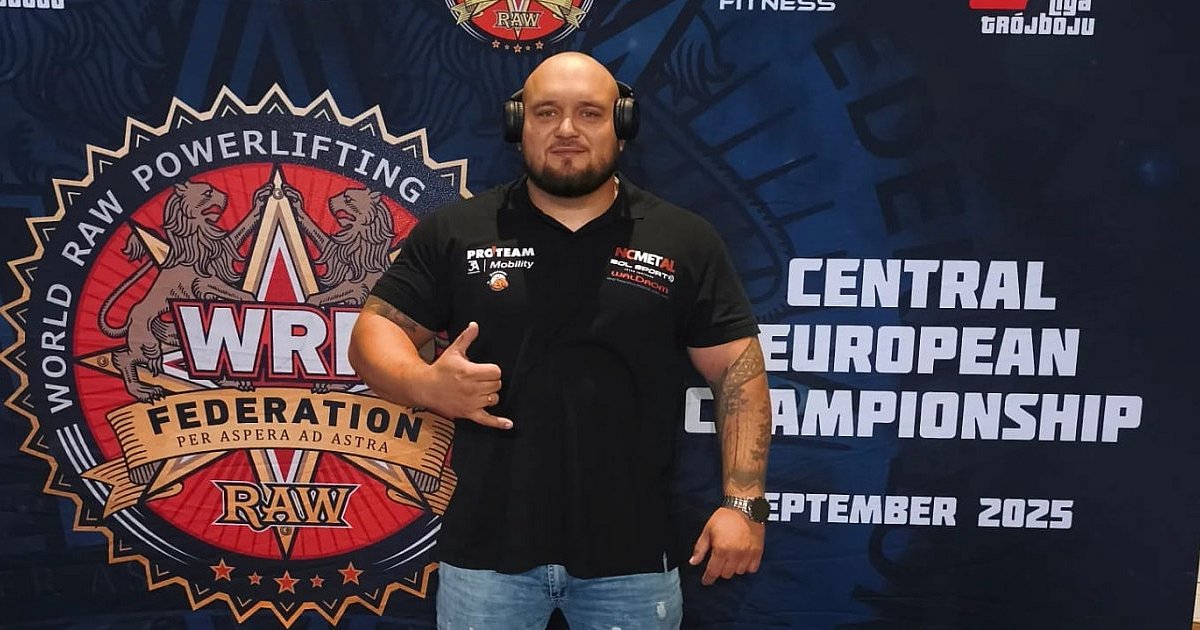 Krystian Weryński wicemistrzem Europy w wyciskaniu sztangi leżąc - HEJ.MIELEC.PL