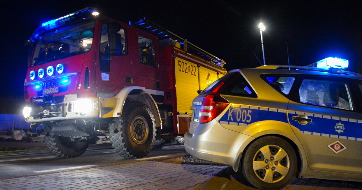 Pożar domu przy ul. Kredytowej. Jedna osoba poszkodowana - HEJ.MIELEC.PL