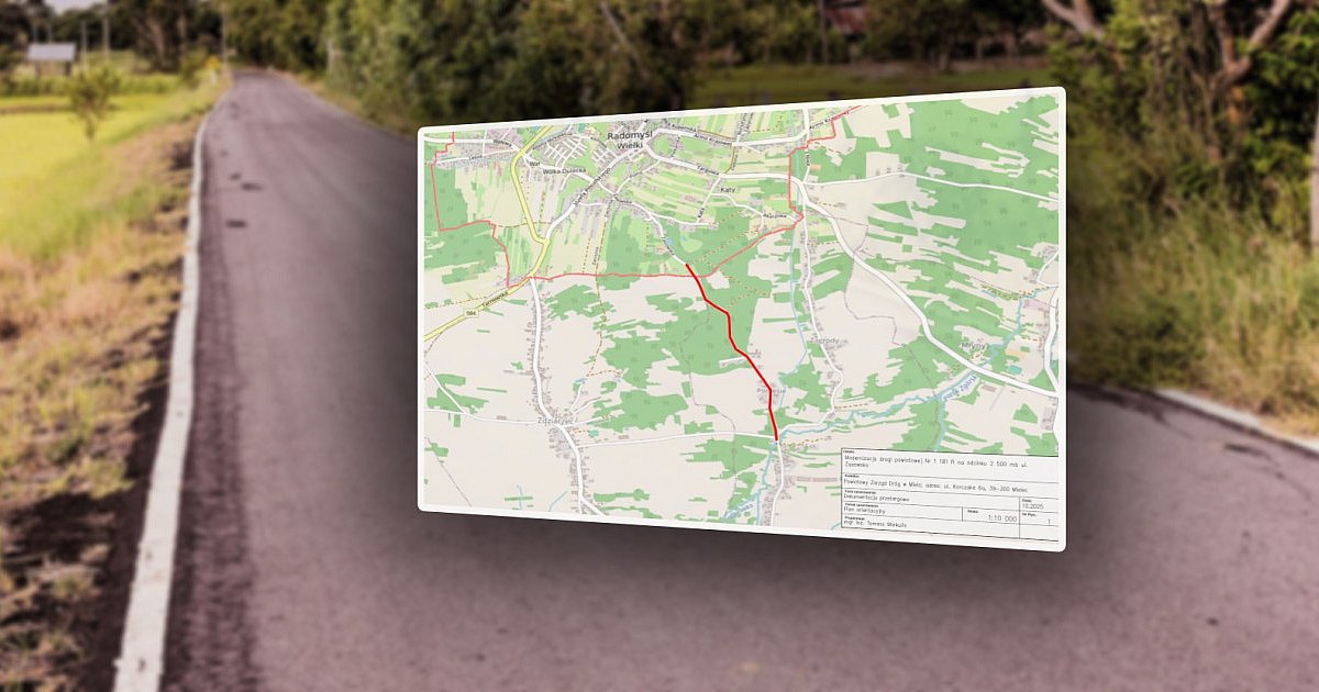 Będzie remont przy 2,5 km odcinku powiatówki - HEJ.MIELEC.PL