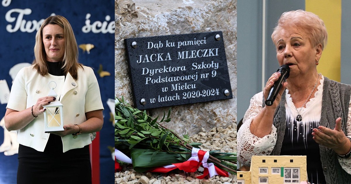 40-lecie szkoły im. "Jędrusia". Posadzili dęba, odsłonili tablicę [FOTO] - HEJ.MIELEC.PL