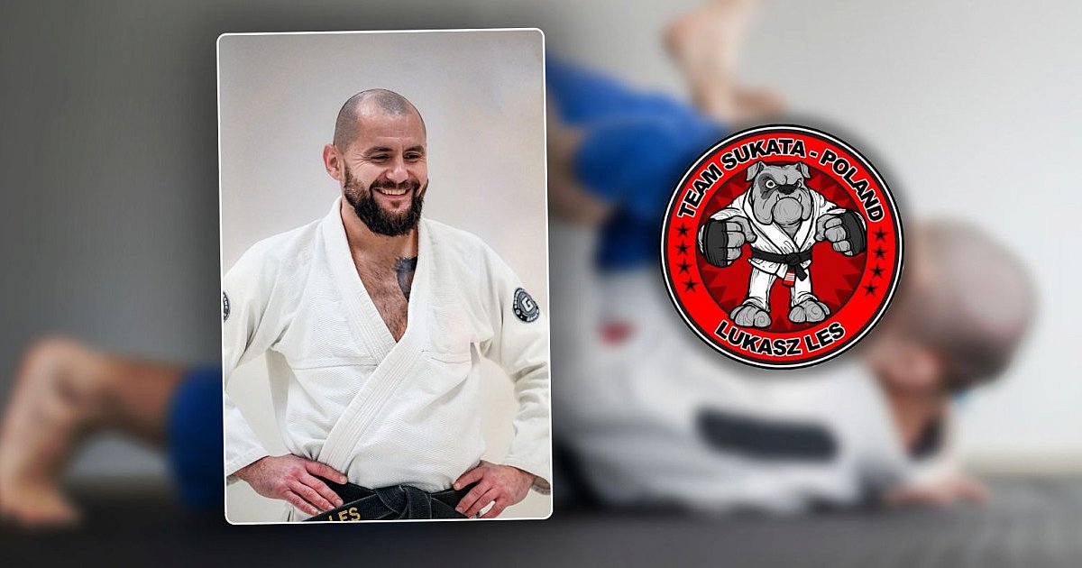 Trening indywidualny z czarnym pasem BJJ Dawidem Leś z Team Sukata Poland - HEJ.MIELEC.PL