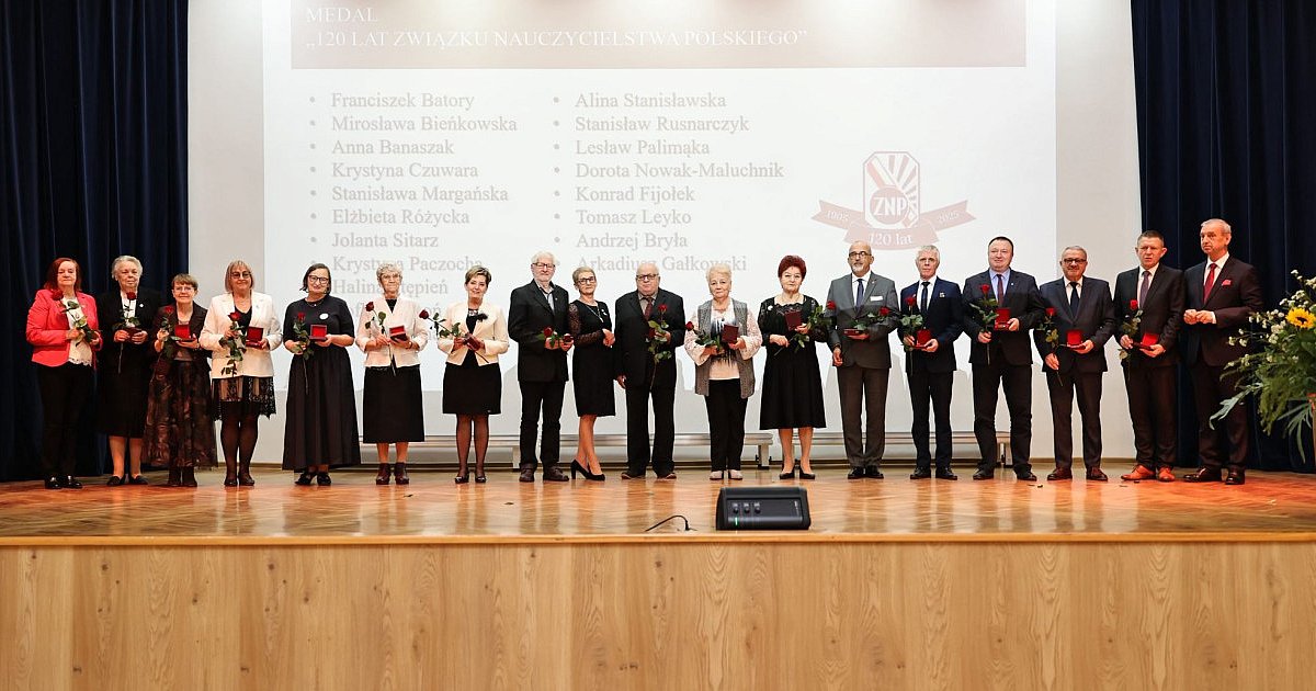 120 lat ZNP. Prezes Broniarz w Mielcu [FOTO] - HEJ.MIELEC.PL