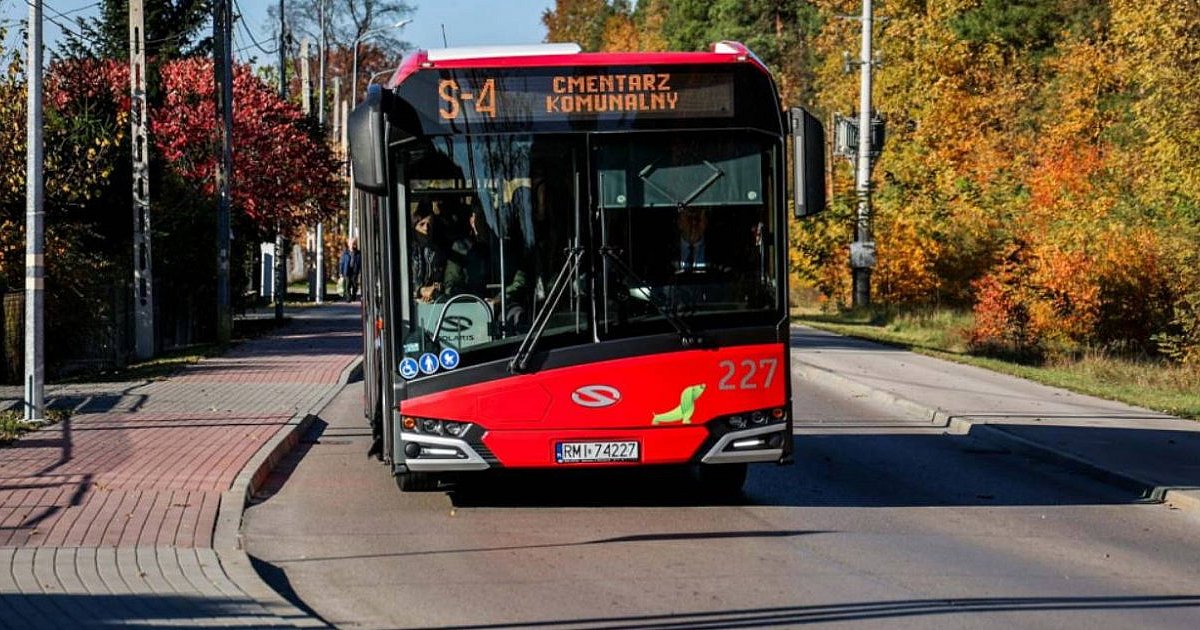 Wszystkich Świętych: więcej kursów autobusów na Cmentarz Komunalny