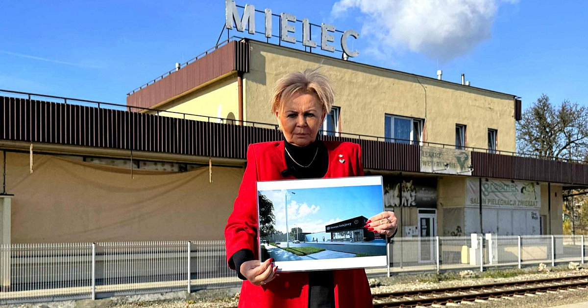 Mielec będzie miał nowy dworzec kolejowy! Otwarcie jesienią 2027? - HEJ.MIELEC.PL