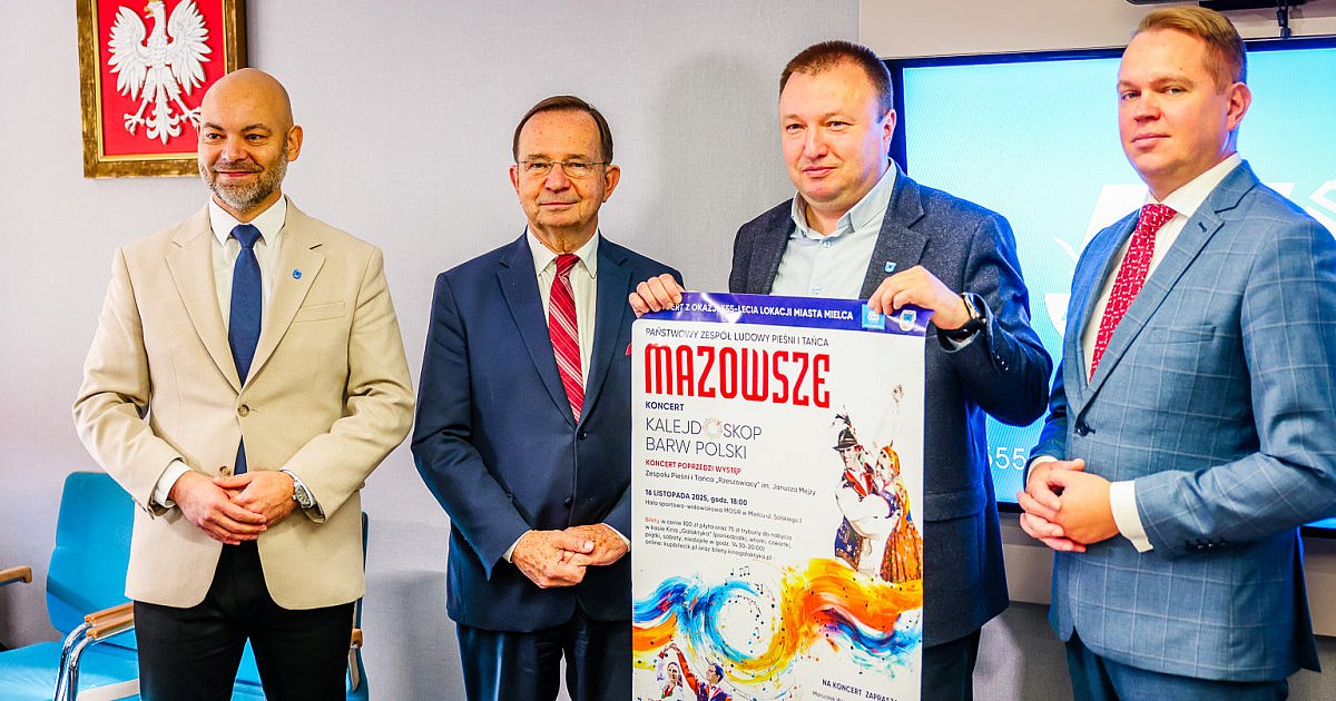 555-lecie lokacji Mielca. Gwoździem programu koncert MAZOWSZA - HEJ.MIELEC.PL