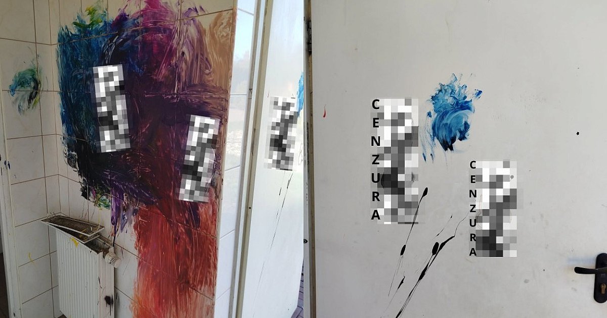 Zdewastowano toaletę publiczną przy bibliotece w Borowej - HEJ.MIELEC.PL