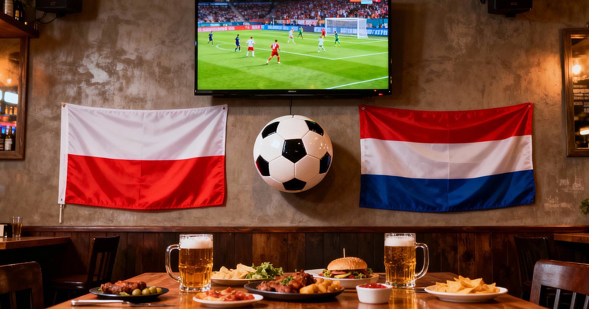 Polska - Holandia w Bistro w Hali MOSiR! Piłkarski wieczór z przyjaciółmi! - HEJ.MIELEC.PL