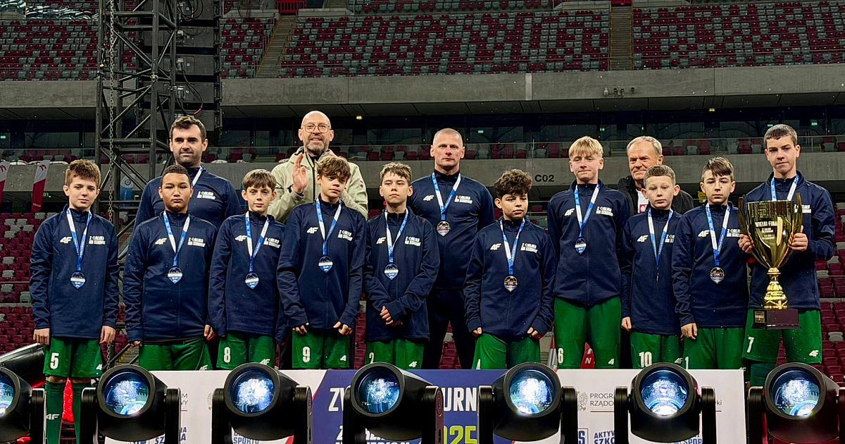 SP 3 Mielec mistrzem Polski U-13! Młodzi mielczanie triumfowali na PGE Narodowym - HEJ.MIELEC.PL