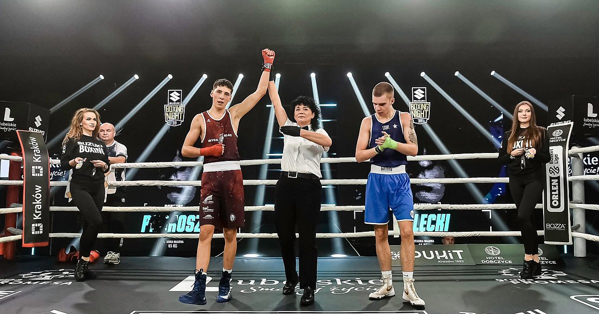 Mieleccy bokserzy z Irydy na Suzuki Boxing Night 38 w Krakowie - HEJ.MIELEC.PL