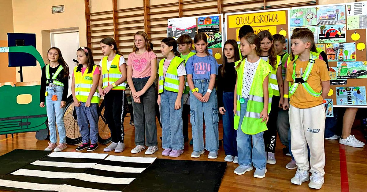 Szkoły z powiatu mieleckiego angażują się w "Odblaskową Szkołę" - HEJ.MIELEC.PL
