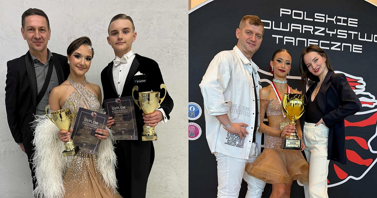 Podopieczni Szkoły Tańca "Gala" Mielec znów błyszczą na parkiecie - HEJ.MIELEC.PL