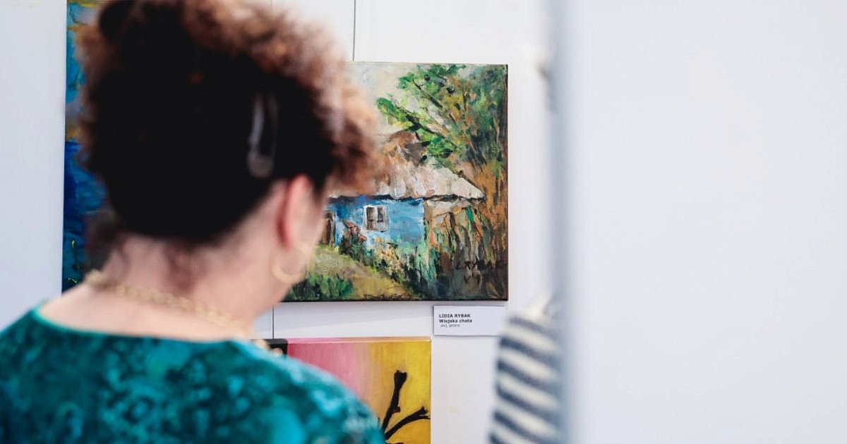 "Cisza kształtu, szept koloru" - wystawa w bibliotece od niedzieli - HEJ.MIELEC.PL