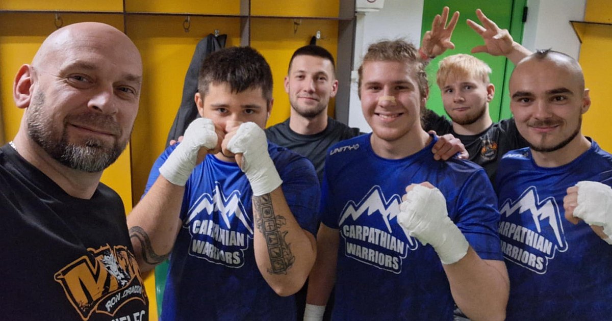 Mocny występ Iron Dragon MMA na gali Carpathian Warriors 17 - HEJ.MIELEC.PL