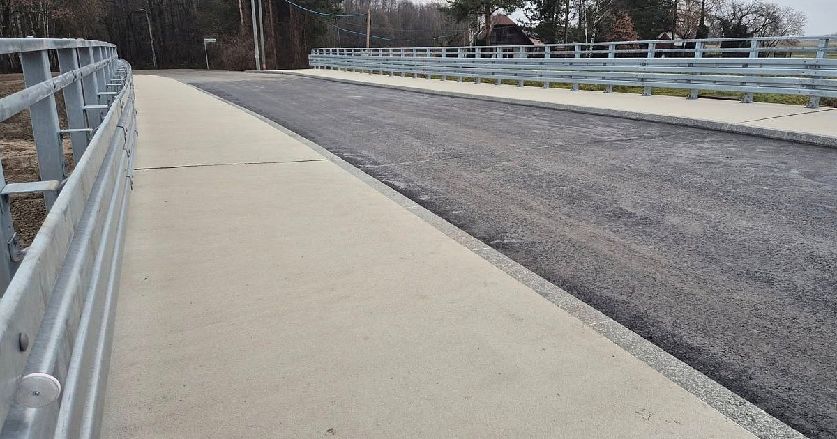Nowy most gotowy. Inwestycja za 3,6 mln zł - HEJ.MIELEC.PL