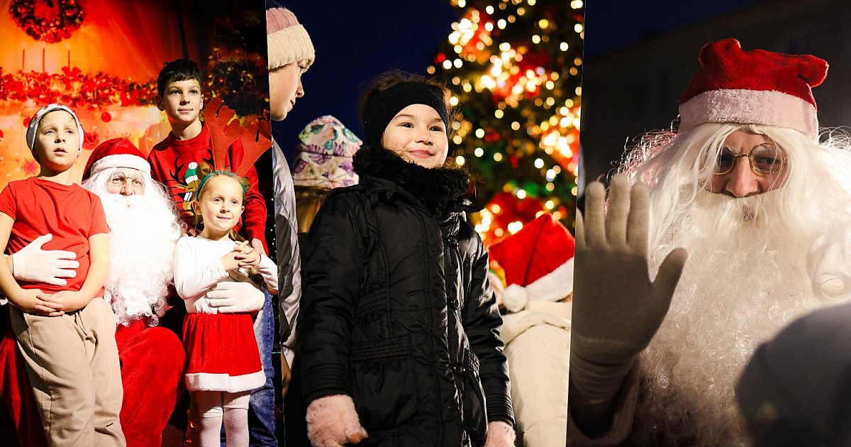 Święty Mikołaj przyjechał do Mielca. Zabawa i prezenty [FOTO] - HEJ.MIELEC.PL