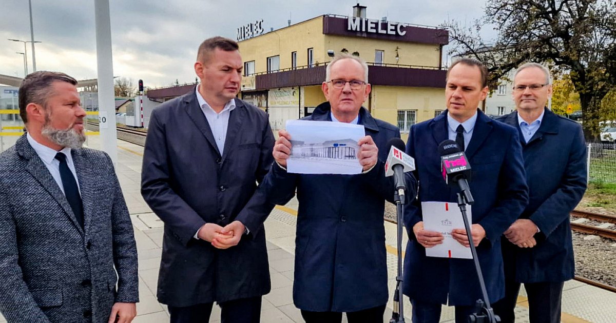 Poseł Fryderyk Kapinos o mieleckim dworcu: "Presja ma sens"