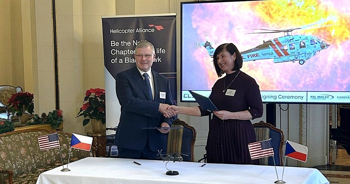 Europejski program RescEU: śmigłowce S-70 FIREHAWK trafią do Czech - HEJ.MIELEC.PL