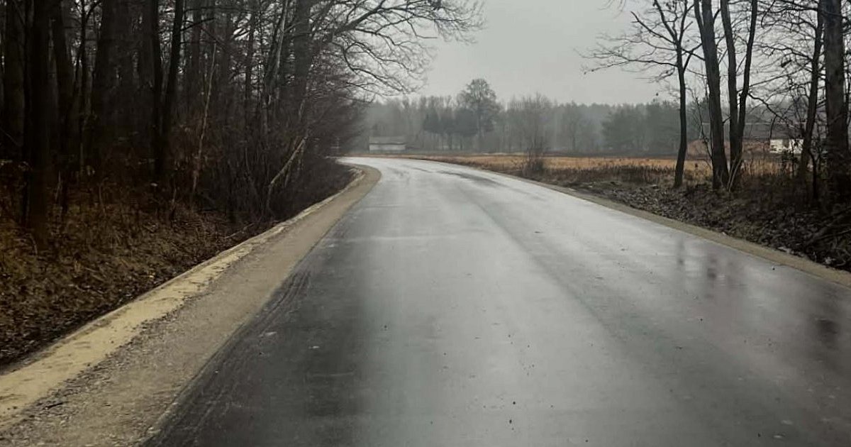 Droga powiatowa jak nowa. Koszt to ponad 1,2 mln zł - HEJ.MIELEC.PL