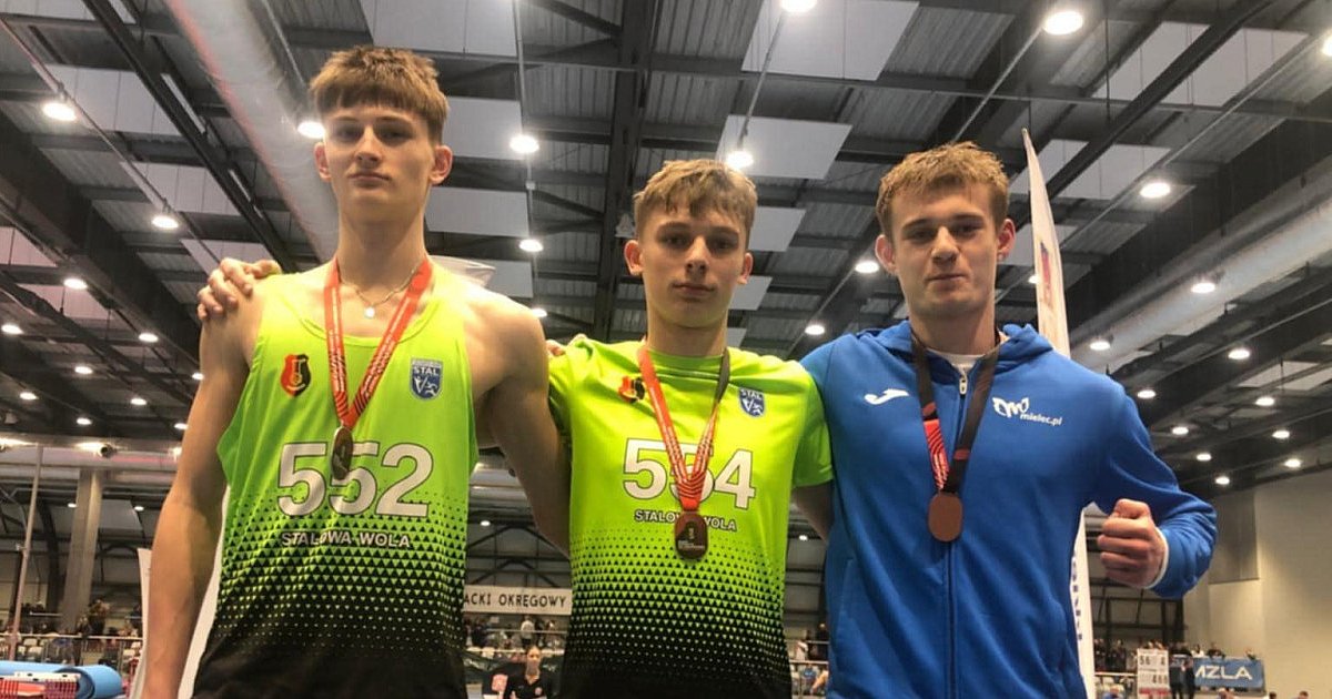 Udany start lekkoatletów w Halowych Mistrzostwach Województwa Podkarpackiego U18 - HEJ.MIELEC.PL