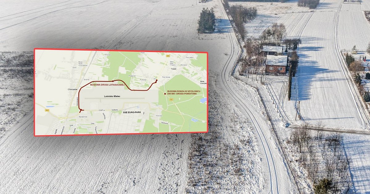 Rusza budowa obwodnicy lotniskowej! W sumie 72 mln zł - HEJ.MIELEC.PL